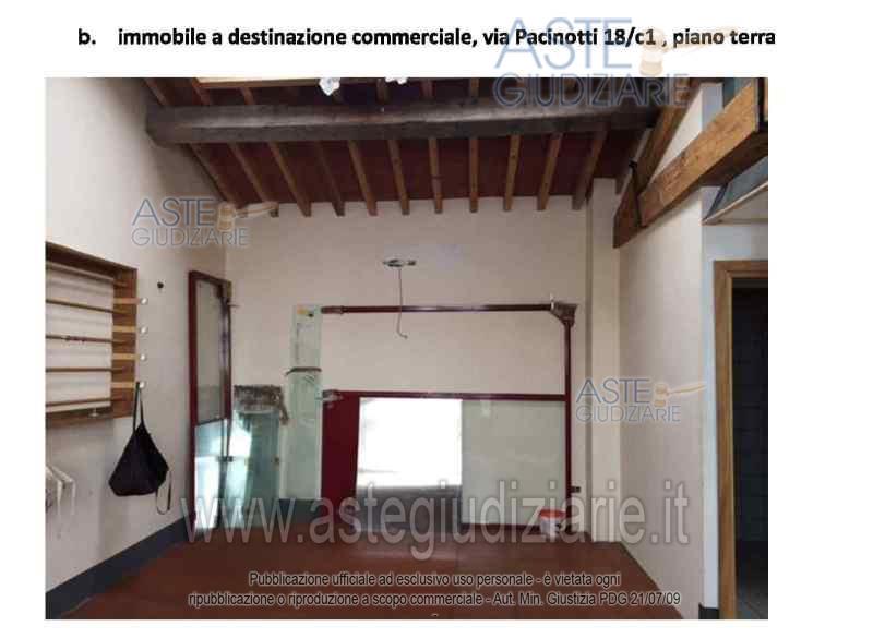 Immobile a destinazione commerciale in Firenze all'interno della corte prospicente la Via Antonio Pacinotti 18/C1 ex 387r