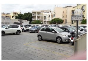 Posto auto scoperto, in Cagliari (CA) Via G.B. Tuveri snc. Mq 11. Proprietà per 50%. Libero