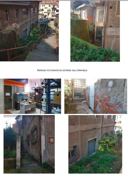 Magazzino - locale -negozio, in La Spezia (SP) Via S.A.M. Giannelli 19. Mq 585 totali - 23 mq magazzino, mq 432 locale, mq 130 negozio. Piena proprietà. Locato