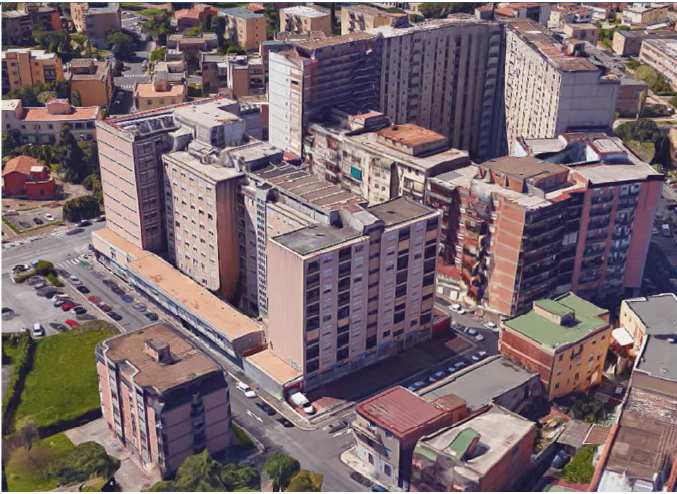 Immobile sito in LATINA (LT), CAP - 04100 VIA EROI DEL LAVORO, 12. Descrizione: Unità immobiliare al piano quinto destinata ad ufficio composta da ingresso, corridoio, cinque vani, due bagni, un ripostiglio e tre balconi. N.C.E.U. Foglio 140; Part.88; Sub 24. Mq. 135.Libero. Piena Proprietà