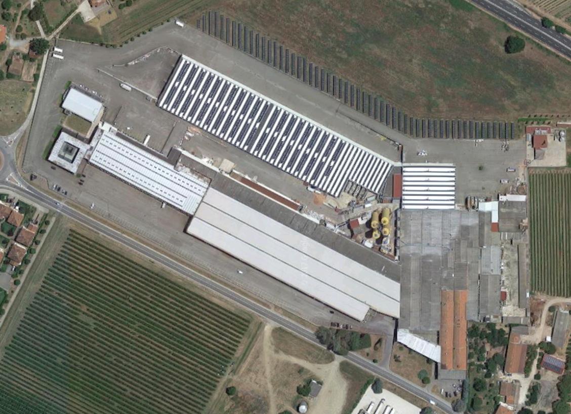 in Comune di Civitella in Val di Chiana, via Aretina Nord n. 163, complesso industriale composto da vari corpi di fabbrica, realizzati in epoche diverse e tutti funzionali all'attività produttiva.