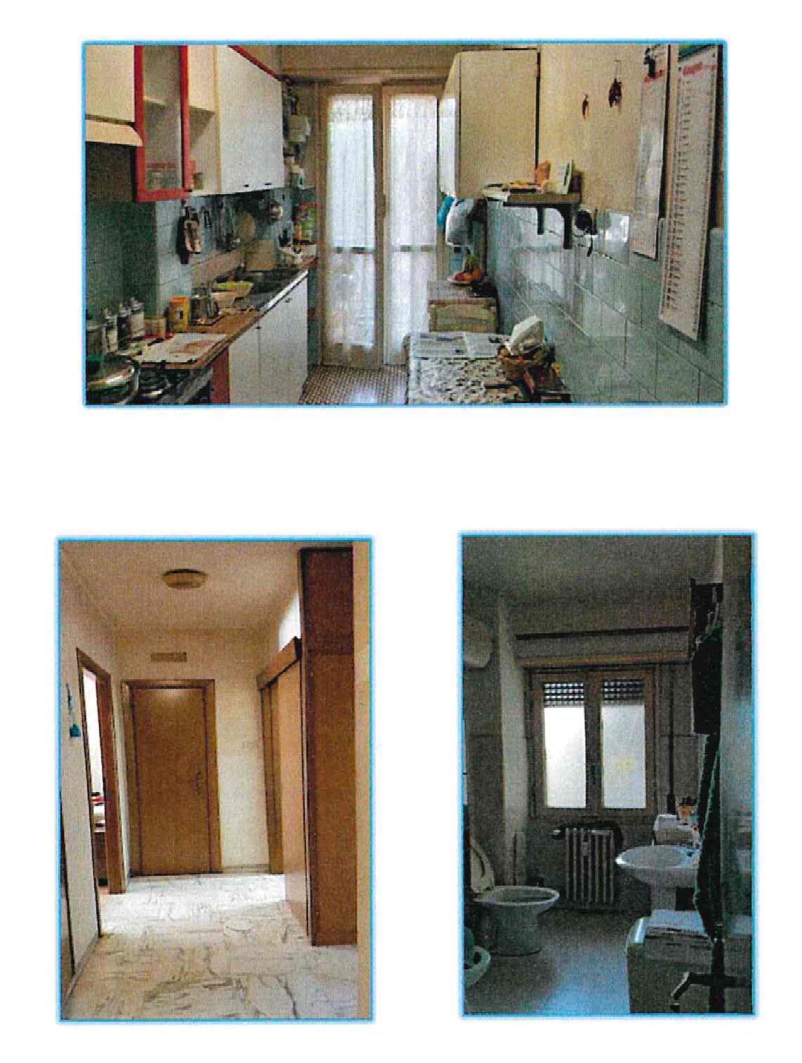 Immobile Residenziale, sito in Roma Via Enrico Mazzoccolo 6 - edificio 1. DESCRIZIONE UNITA' PRINCIPALE: Appartamento di vani 4 composto da ingresso, due camere, ripostiglio, cucina, bagno e tre balconi. Cantina piano S1 interno 16. Identificativi Catastali [N.C.E.U.]: Unità Residenziale cat. A/3 foglio 956 part. 344 sub 16. STATO:Libero. Piena Proprietà